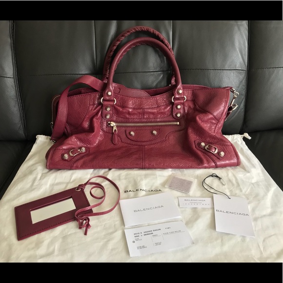 Balenciaga Handbags - Balenciaga Giant 12 Part Time with silver hardware